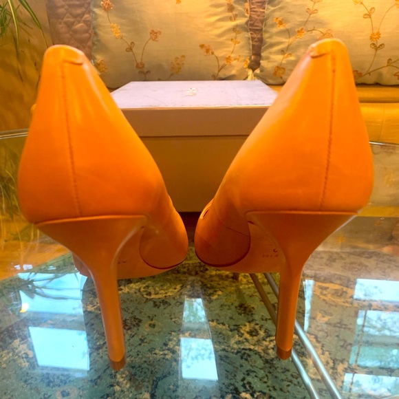 ✨Aerin✨ Caramel Fira-Calf Leather Stilettos - Picture 8 of 15